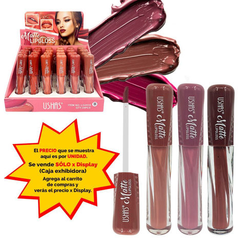 Imagen de Brillo labial con aplicador Ushas