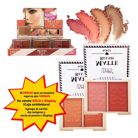 Imagen de Rubor Ushas X 2 tonos- 4012