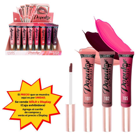 Imagen de Lápiz labial en pomo con aplicador Ushas