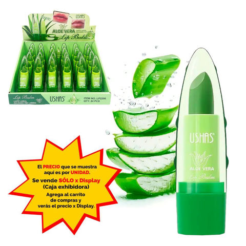Imagen de Bálsamo labial Aloe Ushas