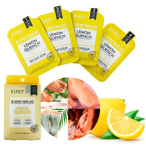 Imagen de Kit Ushas para pies- 4 pasos- Limón