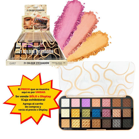 Imagen de Petaca Ushas sombras 21 tonos -