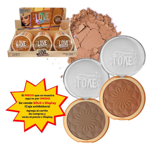 Imagen de Polvo compacto Ushas - 1 tono- FC649A