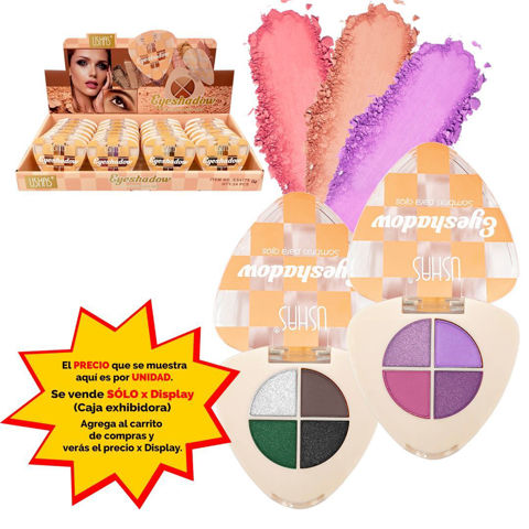 Imagen de Sombras para ojos 4 tonos ushas