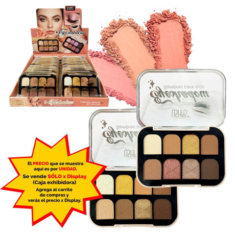 Imagen de Sombra de ojos 8 tonos Ushas