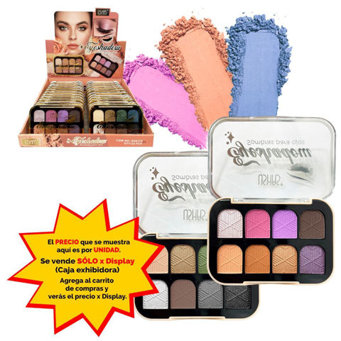 Imagen de Sombra para ojos 8 tonos  Ushas