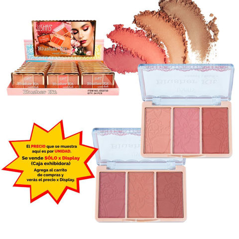 Imagen de Rubor  3 tonos Ushas