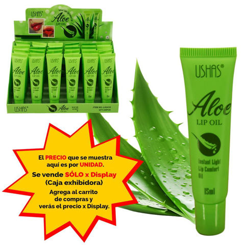 Imagen de Brillo labial Ushas con Aloe-LG2416