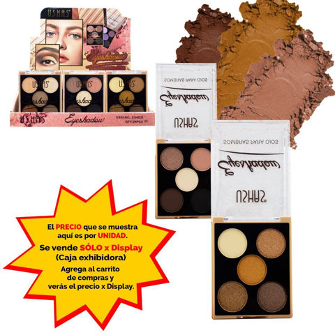 Imagen de Sombra de ojos 5 tonos Ushas