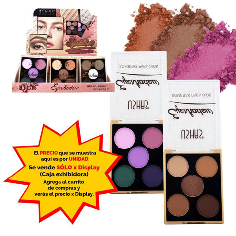 Imagen de Sombra De Ojos 5 Tonos Ushas