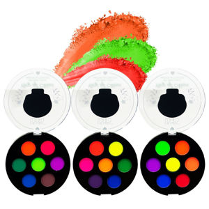 Imagen de Sombras Ushas neon activadas por agua 7 tonos- ES4019