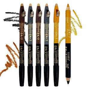 Imagen de Lápiz delineador ojos y labios doble con sacapunta Ushas