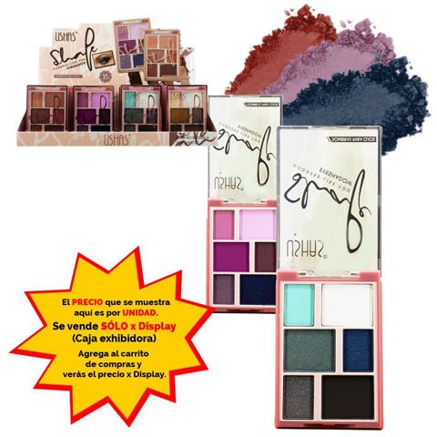 Imagen de Sombras de ojos 6 tonos Ushas