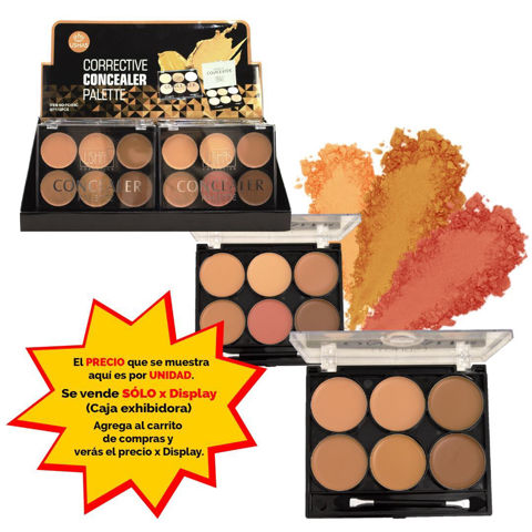 Imagen de Paleta corrector en crema para rostro Ushas