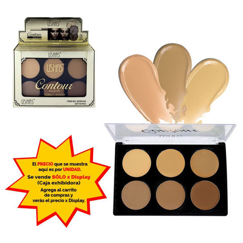 Imagen de Contorno para rostro 6 tonos ushas