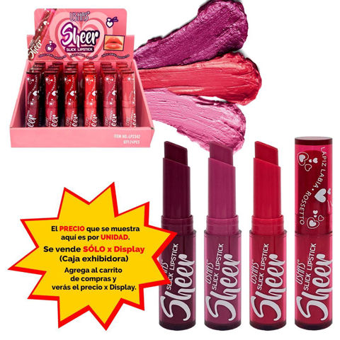 Imagen de Labial Ushas-Sheer-LP2342