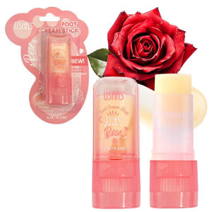 Imagen de Crema hidratante en barra para pies Aroma Rosas - Ushas