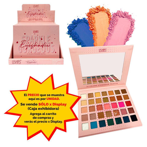 Imagen de Petaca Ushas - 35 sombras para ojos -ES