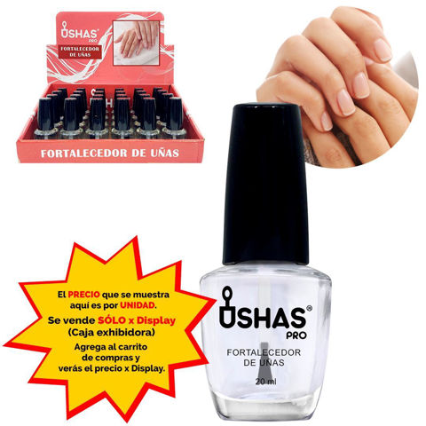 Imagen de Esmalte fortalecedor de uñas Ushas-007#