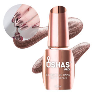 Imagen de Esmalte de uñas Ushas espejado-gris 08#