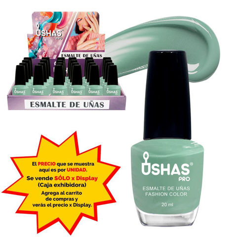 Imagen de Esmalte de uñas Ushas-verde agua 179#