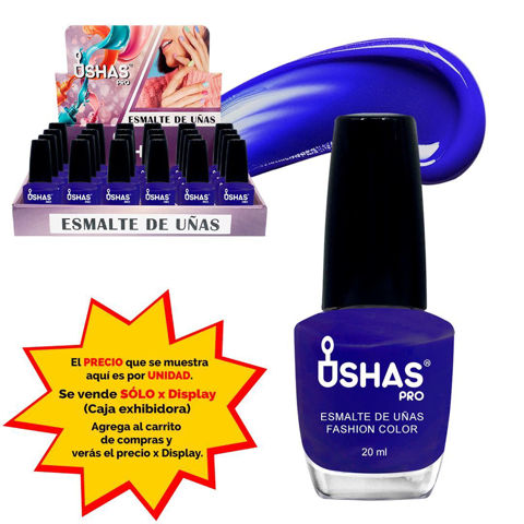Imagen de Esmalte de uñas Ushas-azul 090#