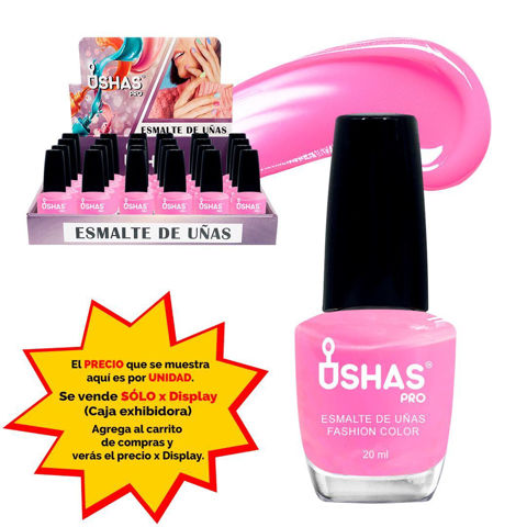 Imagen de Esmalte de uñas Ushas-rosado 132#