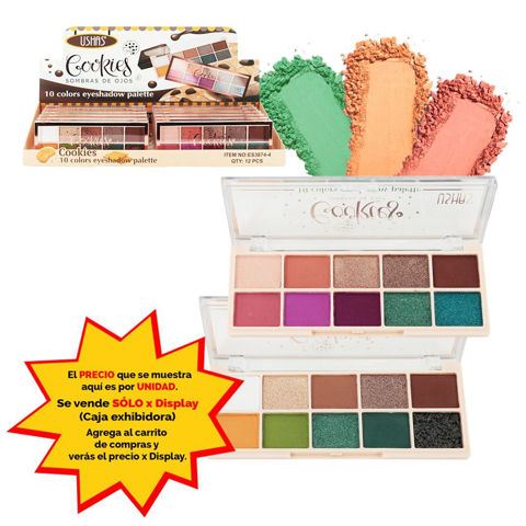 Imagen de Sombras de ojos 10 tonos Ushas