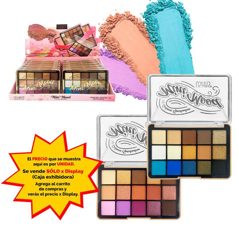 Imagen de Sombras para ojos 15 tonos Ushas