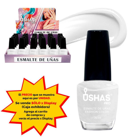 Imagen de Esmalte de uñas Ushas-blanco 058#