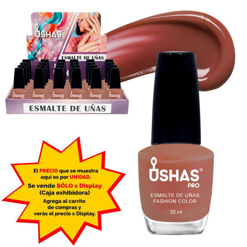 Imagen de Esmalte de uñas Ushas-marron 074#