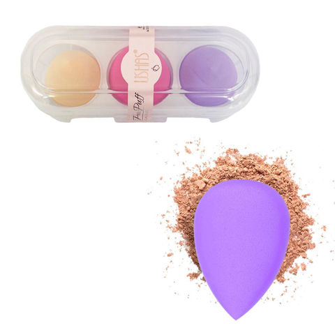 Imagen de Almohadillas de esponja Ushas-set X 3pc- para base de maquil