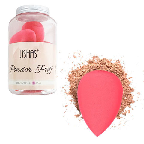 Imagen de Almohadillas de esponja Ushas-set en frasco- para base de ma