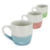 Imagen de Taza ceramica-bicolor puntitos