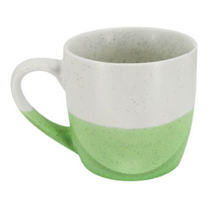 Imagen de Taza ceramica-bicolor puntitos