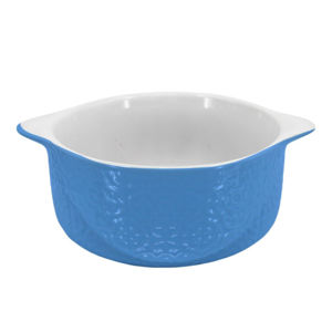 Imagen de Bowl-cazuelita ceramica con asas-color y decorado exterior-r