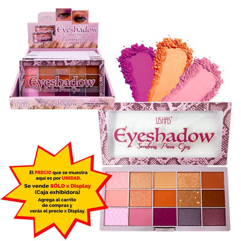 Imagen de Petaca sombras Ushas - 15 tonos -ES4224-04