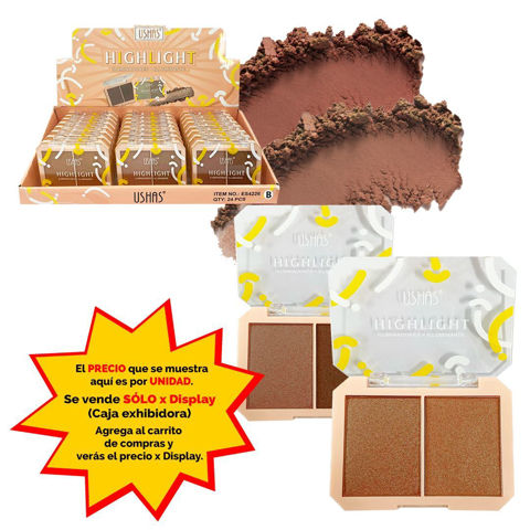 Imagen de Iluminador Ushas - 2 tonos - ES4226B