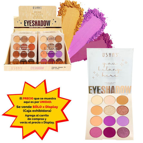 Imagen de Petaca sombras Ushas - 12 tonos -ES4229 -04