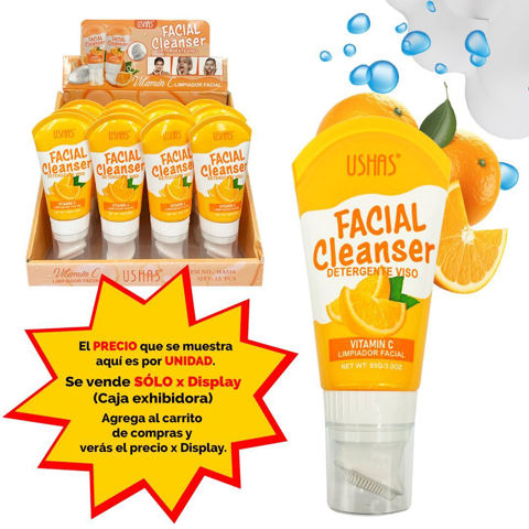 Imagen de Limpiador facial Ushas-vitamina C-HA316