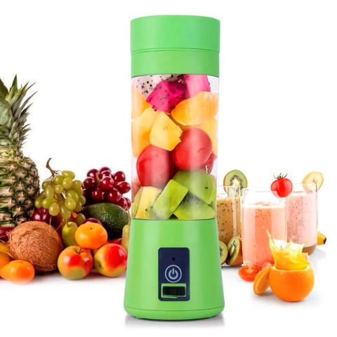 Imagen de Licuadora portatil mixer recargable USB-con vaso