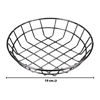 Imagen de Canasto en metal redondo rejilla para mesa-
