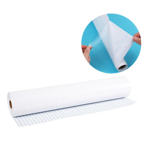 Imagen de Papel pvc transparente en rollo-45cmX10m