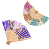 Imagen de Abanico de bambú y tela - Diseños surtidos