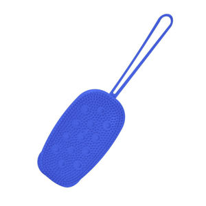 Imagen de Esponja de ducha silicona con cuerda  para colgar