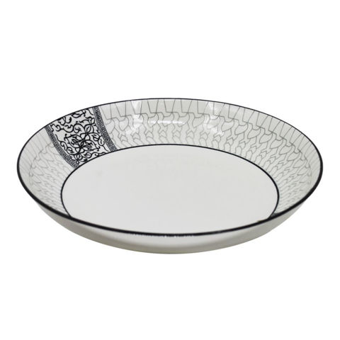 Imagen de Plato ceramica estampada 23cm