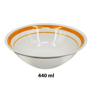 Imagen de Bowl cerámica borde a rayas