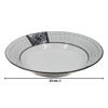 Imagen de Plato ceramica hondo estampado 23cm