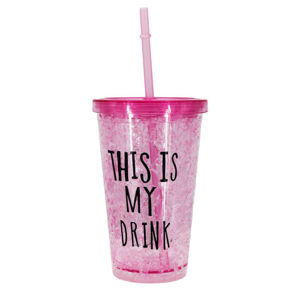 Imagen de Vaso con tapa y sorbito- Diseño Drink