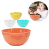 Imagen de Bowls plasticos redondos X 4 pzas diferentes colores -12,5X6